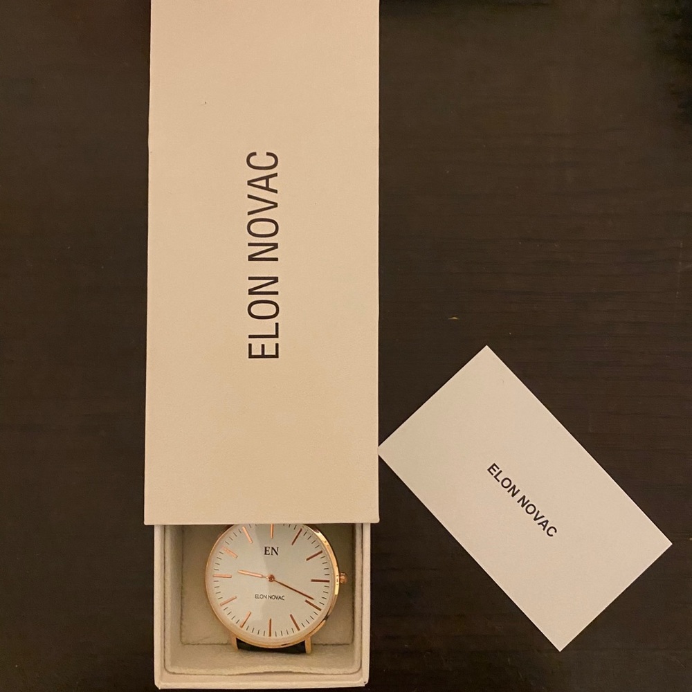Elon Novac Brookvale Rose Gold Watch